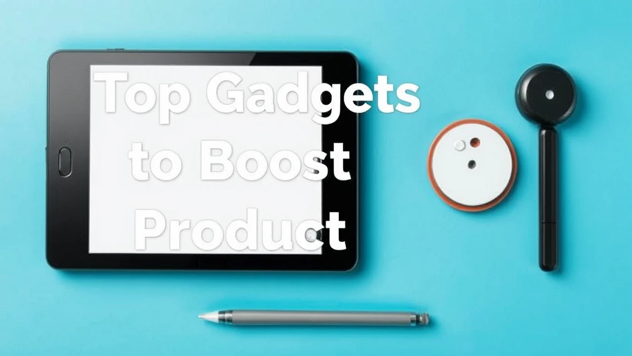 Top Gadgets to Boost Your Productivity