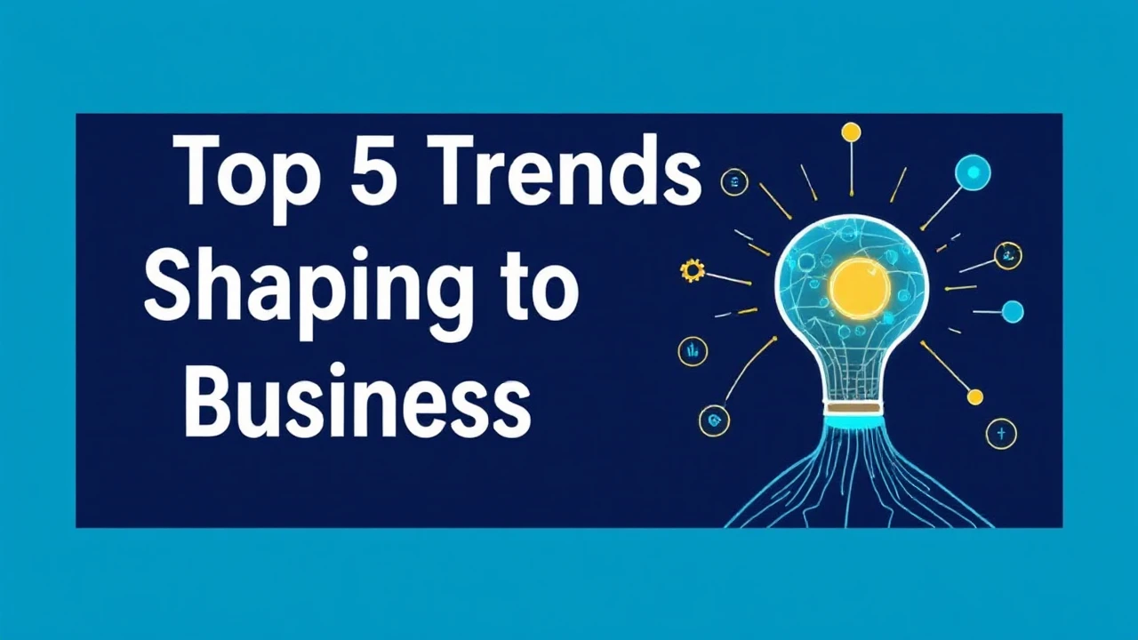 Delving into the Top 5 Trends Shaping the Future of Business Innovation