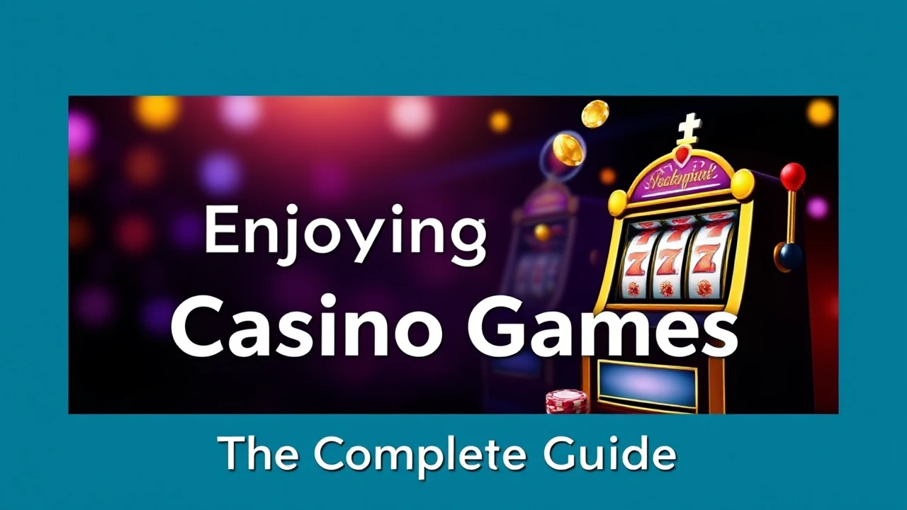 The Complete Guide to Enjoying Casino Games
