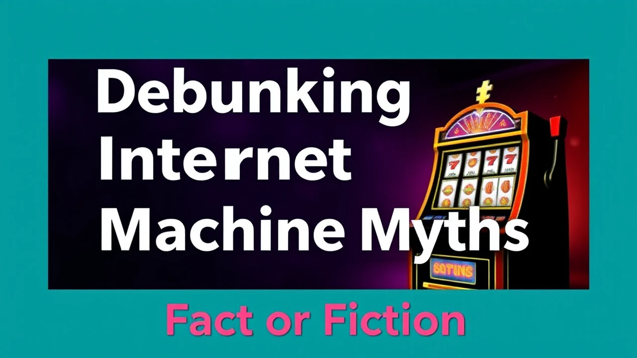 Debunking Internet Casino Machine Myths: Fact or Fiction?