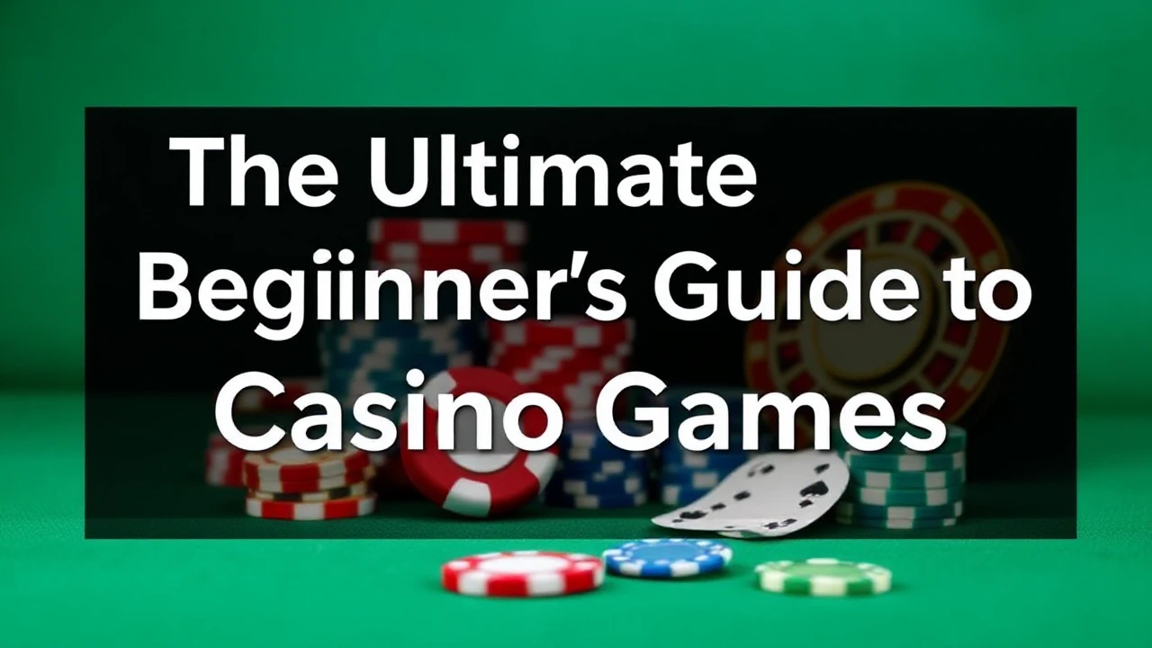 The Ultimate Beginner's Guide to Casino Games