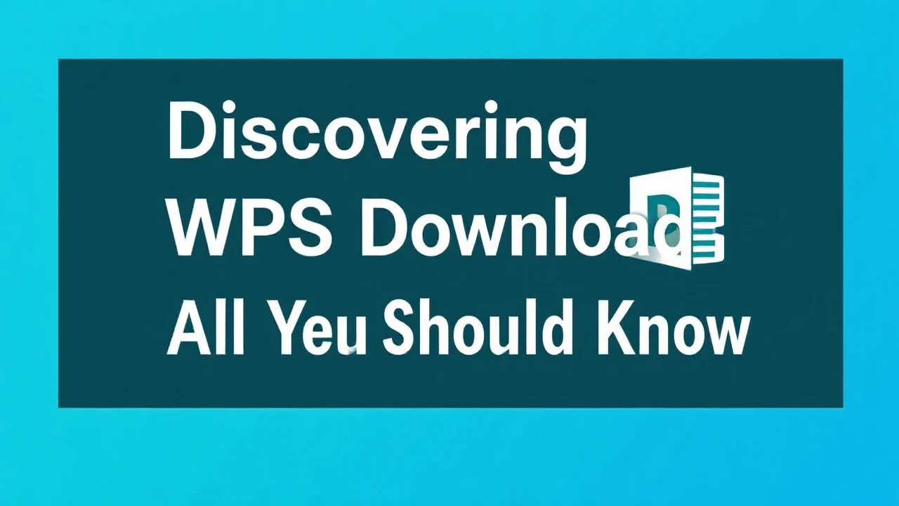 Discovering WPS Download: All You Should Know
