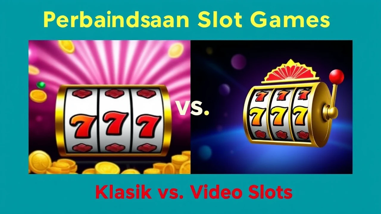Perbandingan Slot Games: Klasik vs. Video Slots