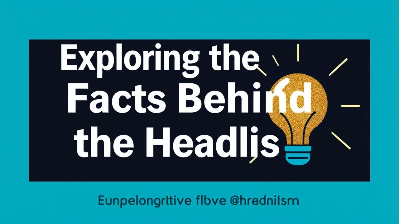 Exploring the Facts Behind the Headlines: Exploring the Stories That Truly Matter