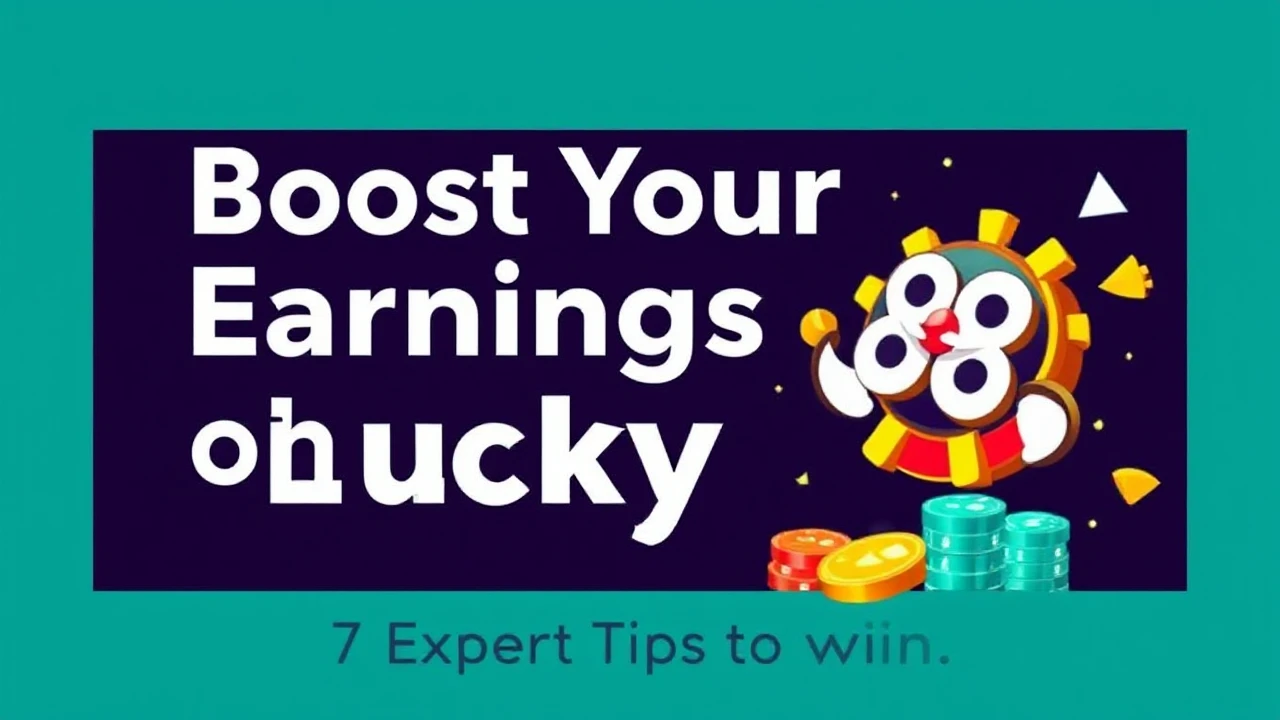Boost Your Earnings on Lucky88: 7 Expert Tips to Win Big