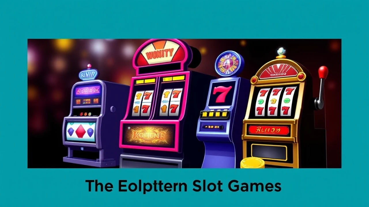 The Evolution of Gambling Slot Games: A Comprehensive Guide