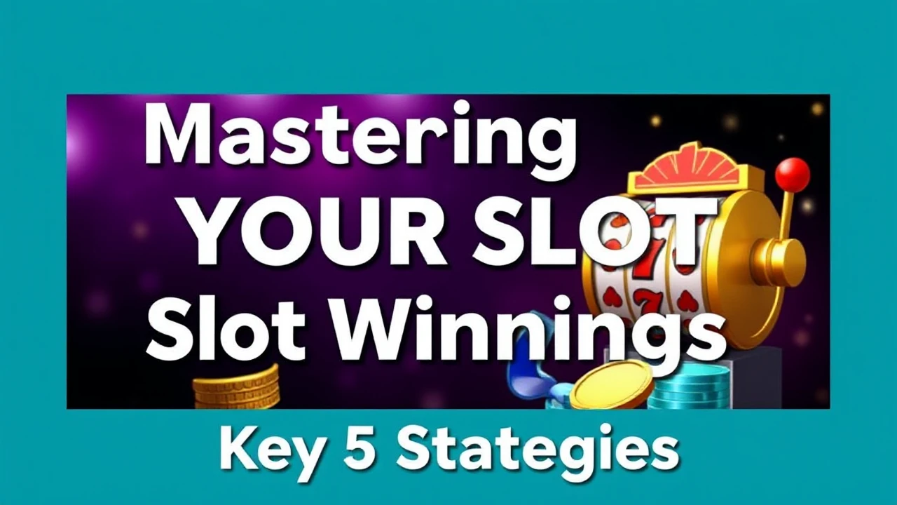 Mastering Your Slot Winnings: Key 5 Strategies