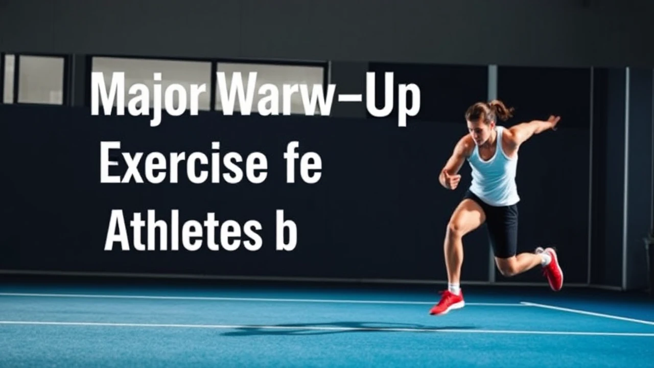 Major Warm-Up Exercises for Athletes Before a Workout