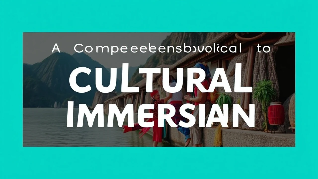 A Comprehensive Manual to Cultural Immersion: Embracing Local Traditions While Traveling