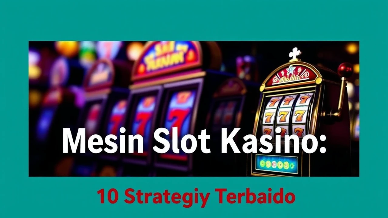 Rahasia-Rahasia Berhasil saat Mesin Slot Kasino: 10 Strategi Terbaik