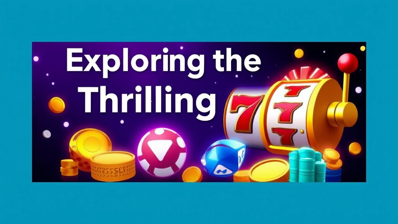 Exploring the Thrilling World of Online Slots