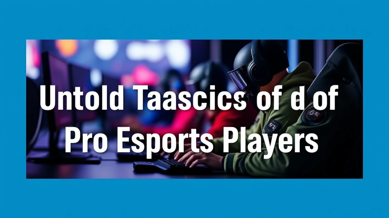 Unveiling the Untold Tactics of Pro Esports Players