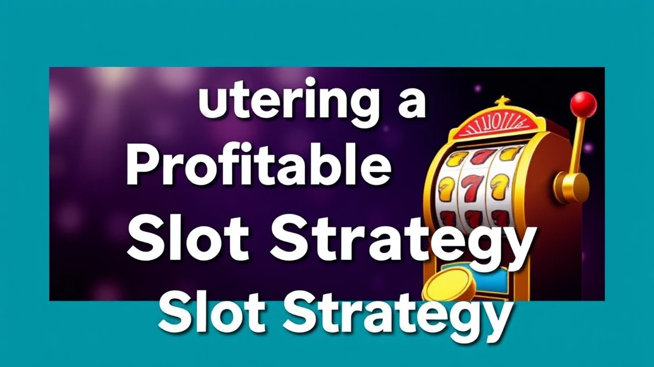 Mastering a Profitable Slot Strategy