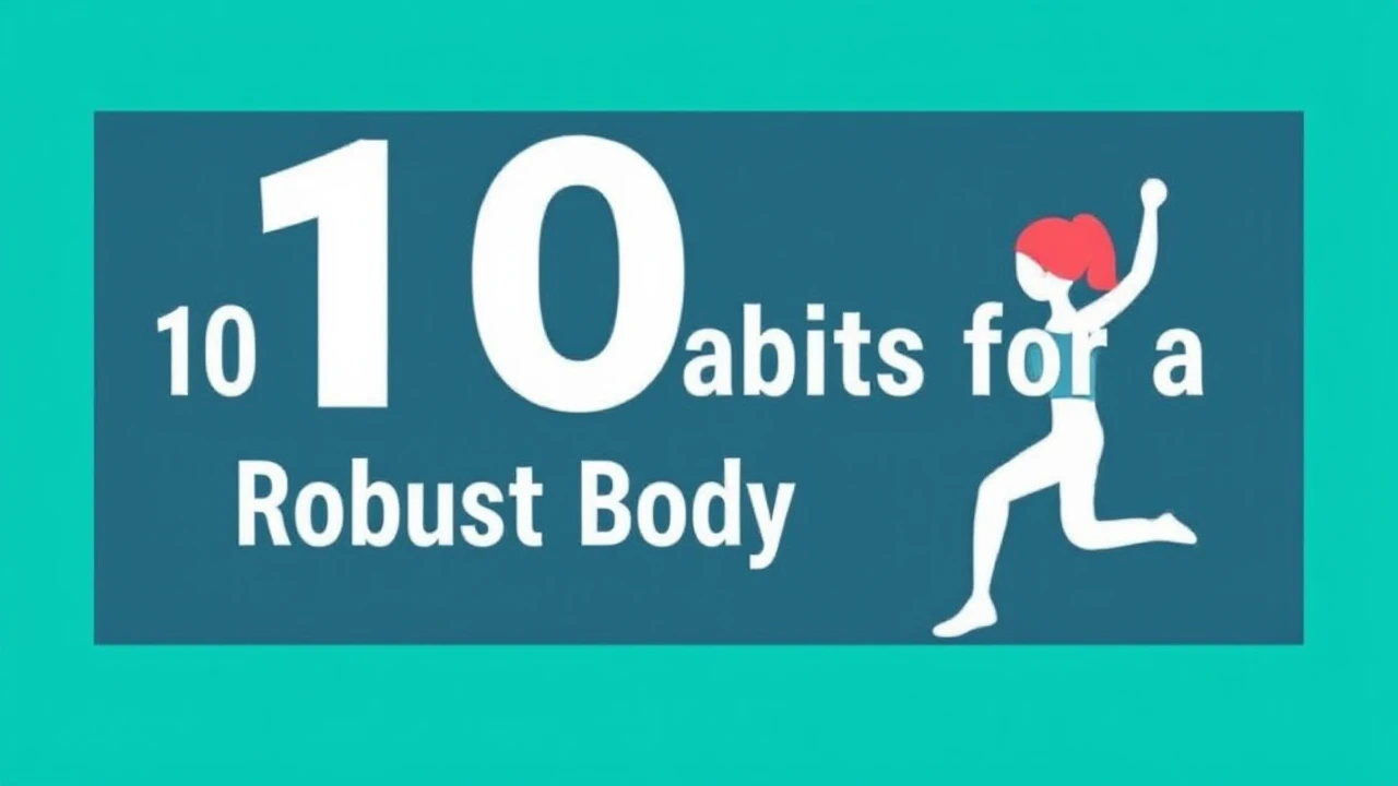 Useful 10 Healthy Habits for a Robust Body and Mind