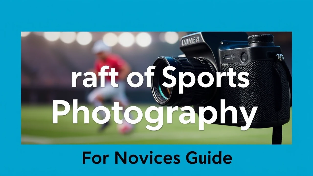 Mastering the Craft of Sports Photography: For Novices Guide