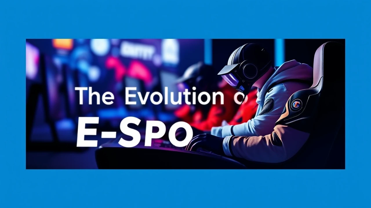 The Evolution of E-Sports: An Insight into the Tomorrow of Competitive Gaming