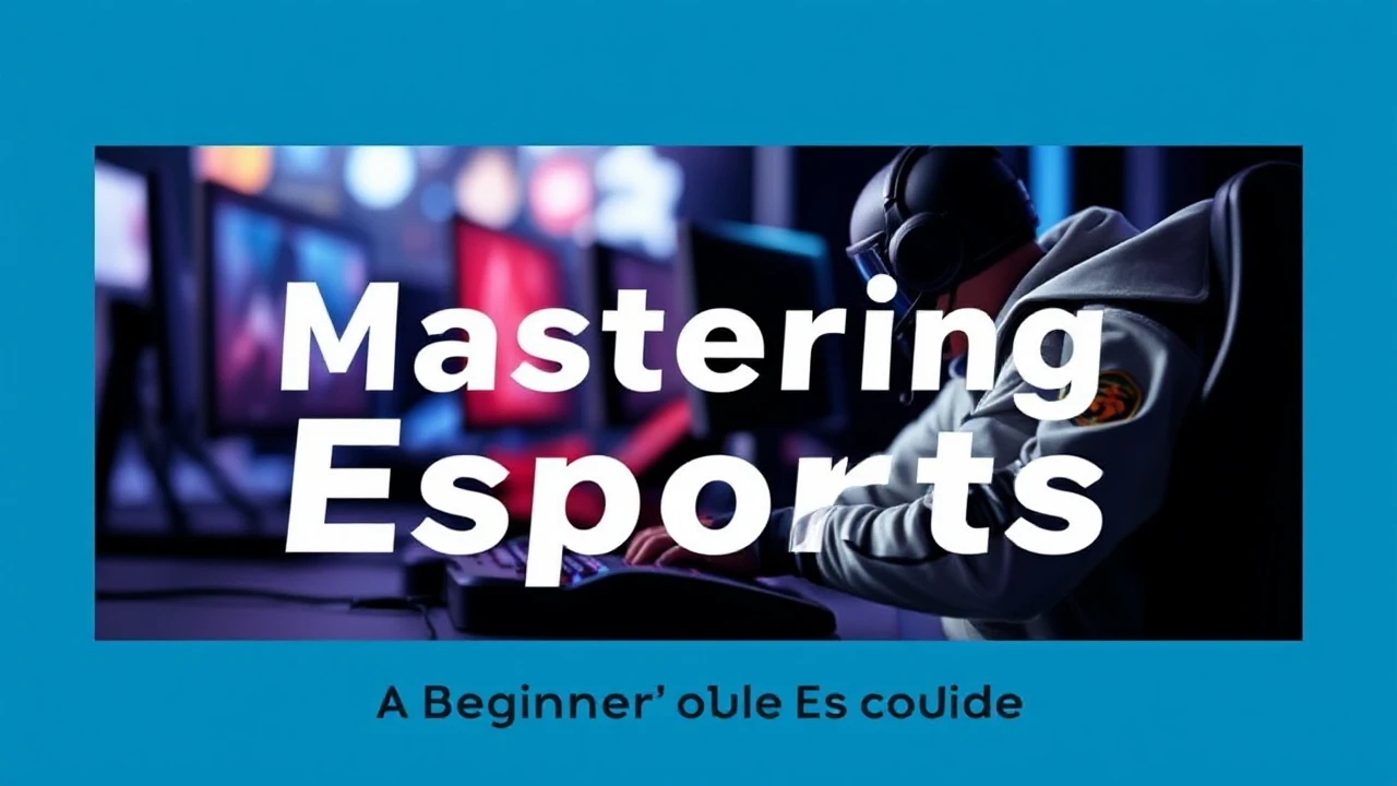 Mastering Esports: A Beginner's Guide to Competitive Gaming