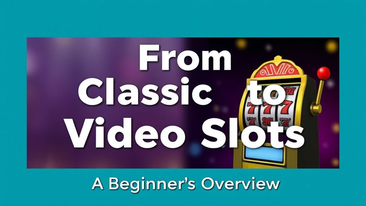 From Classic to Video Slots: A Beginner's Overview