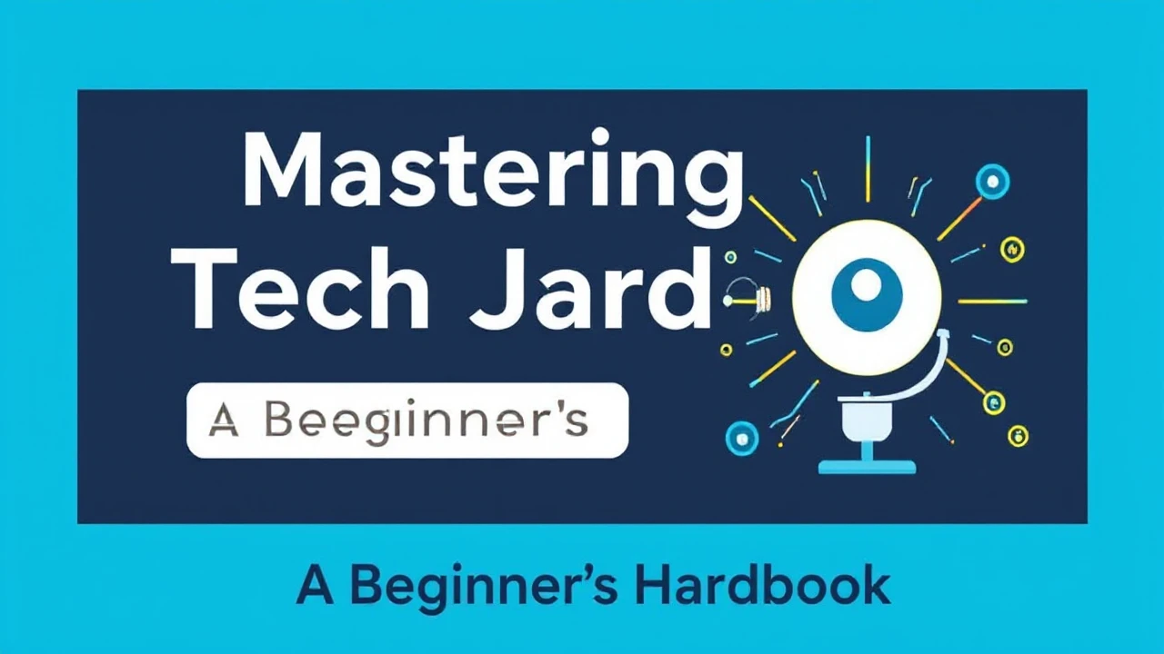 Mastering Tech Jargon: A Beginner's Handbook