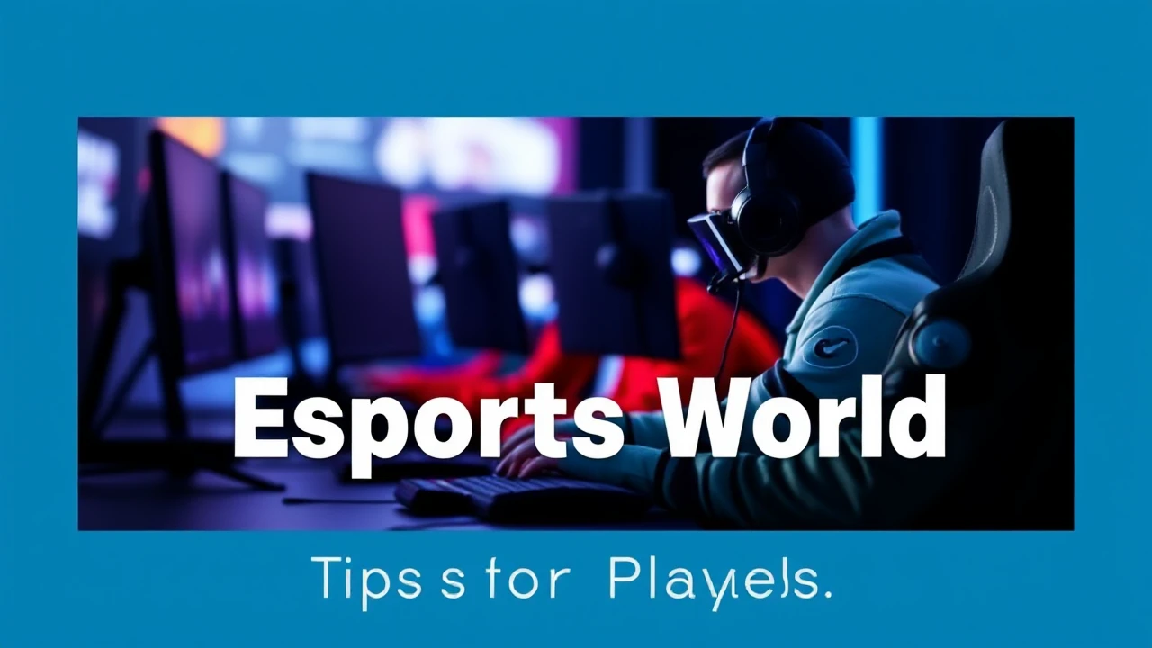 Entering the Esports World: Tips for Players