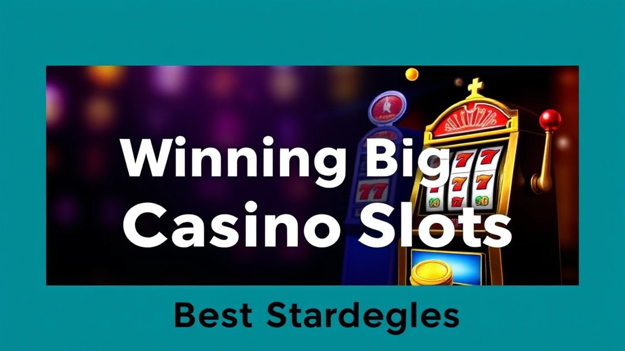 Dominating the Art of Winning Big at Casino Slots: Best Strategies