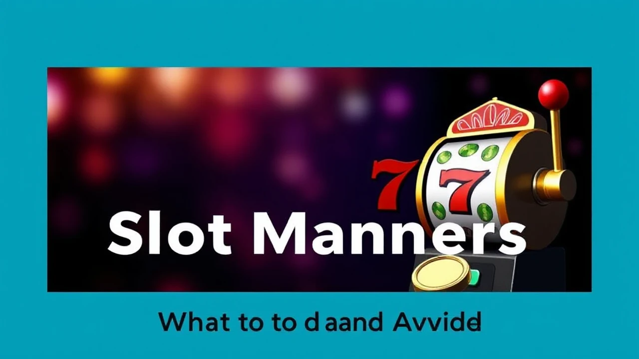This Comprehensive Manual to Digital Betting Slot Manners: What to Do and Avoid