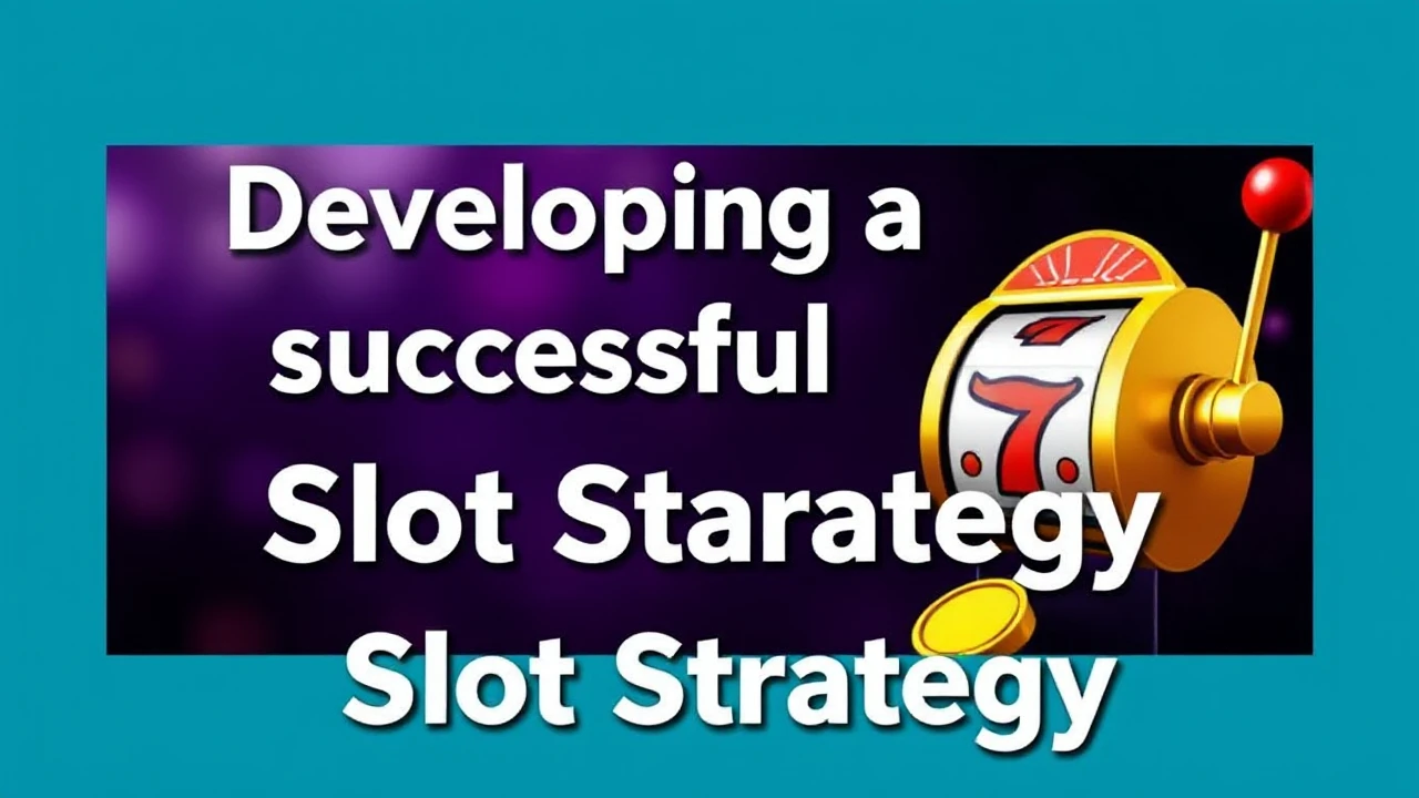 Developing a Successful Slot Strategy