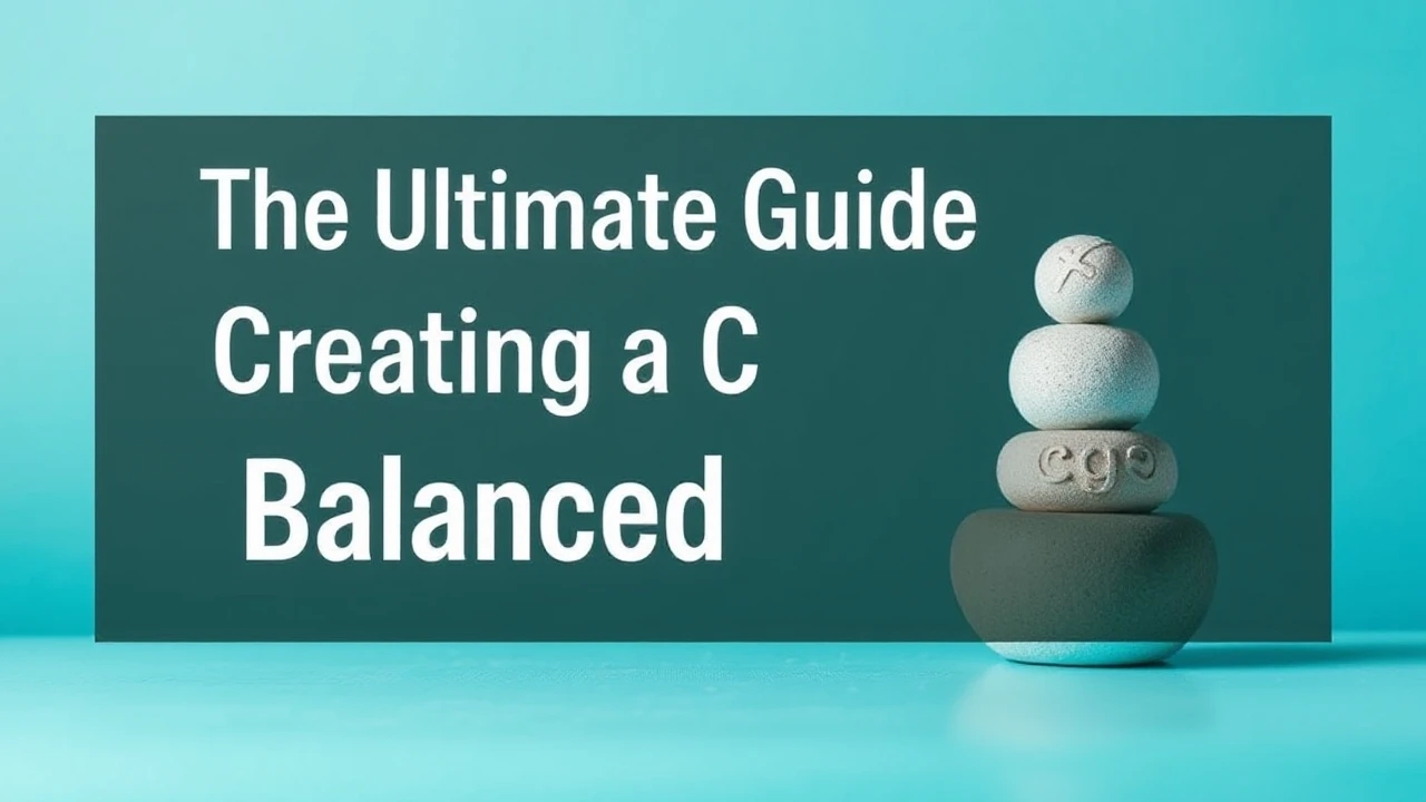 The Ultimate Guide to Creating a Balanced Lifestyle