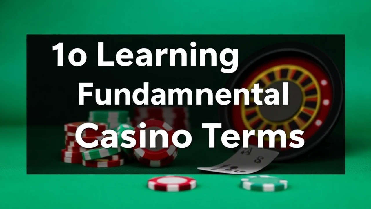 Essential Tips to Learning 10 Fundamental Casino Terms