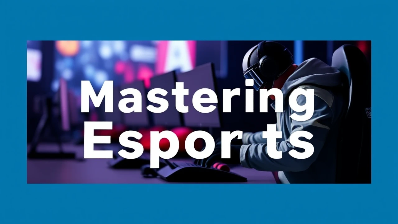 Mastering Esports: A Beginner's Guide to Ruling the Game