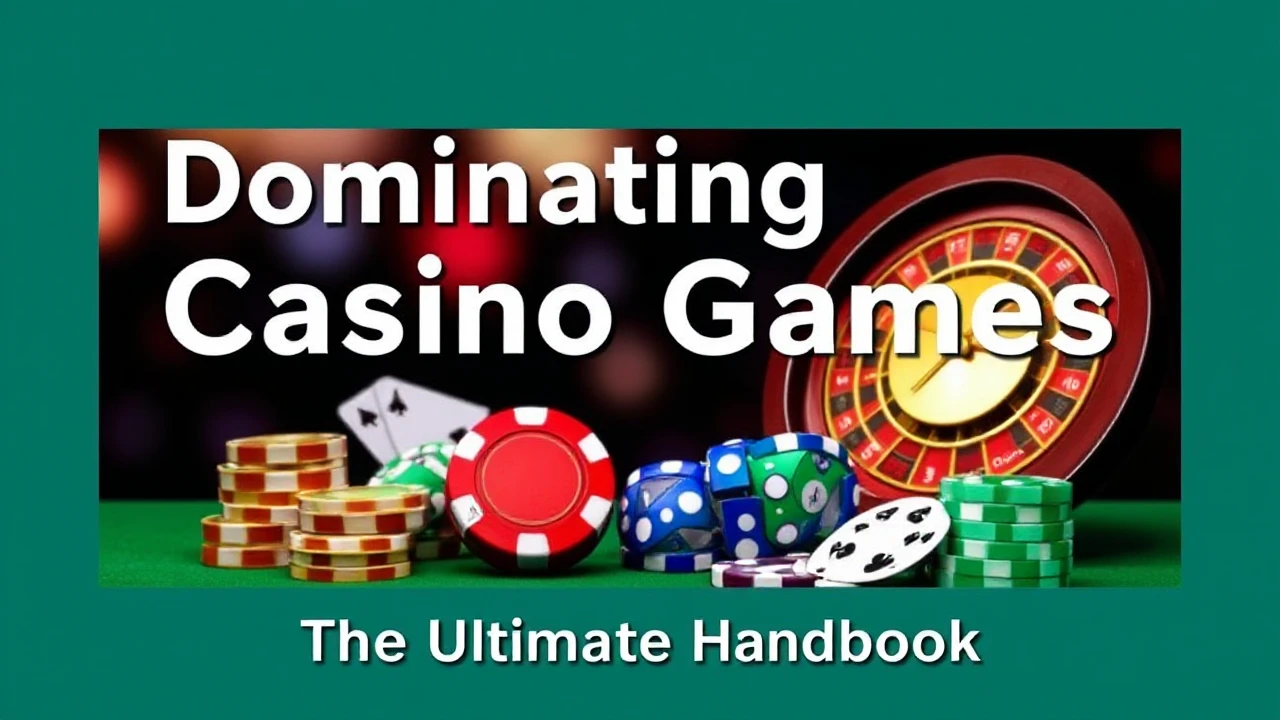Dominating Casino Games: Your Ultimate Handbook