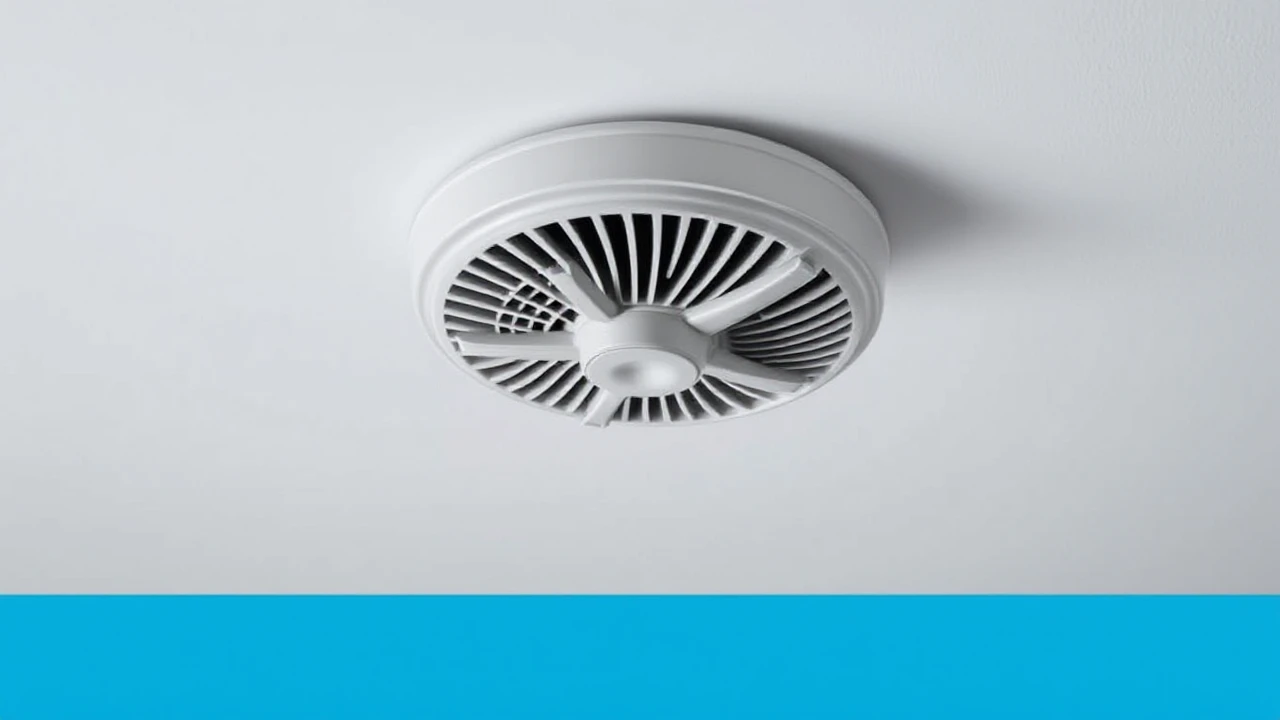 De werking van plafondventilatoren op de luchtcirculatie in huis