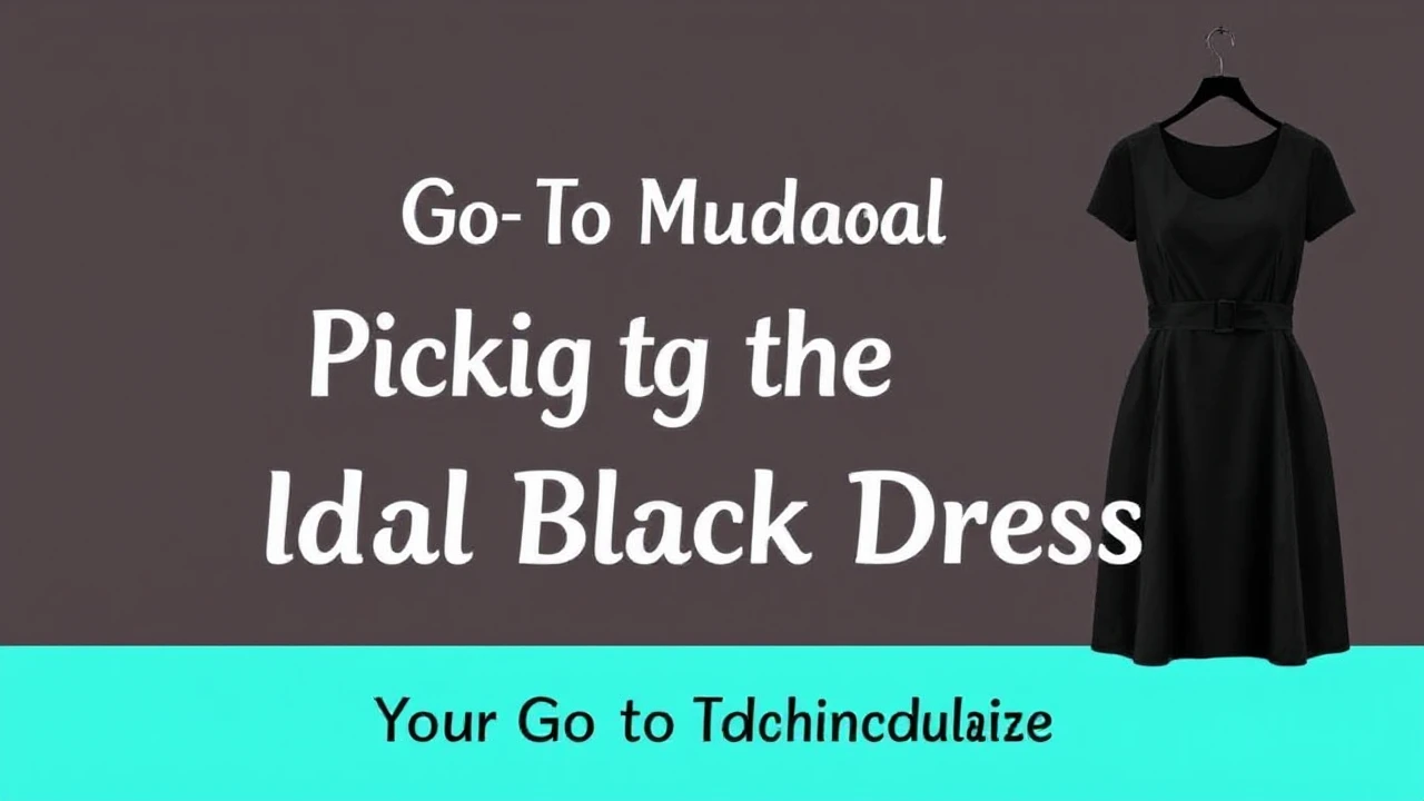 Your Go-To Manual of Picking the Ideal Little Black Dress