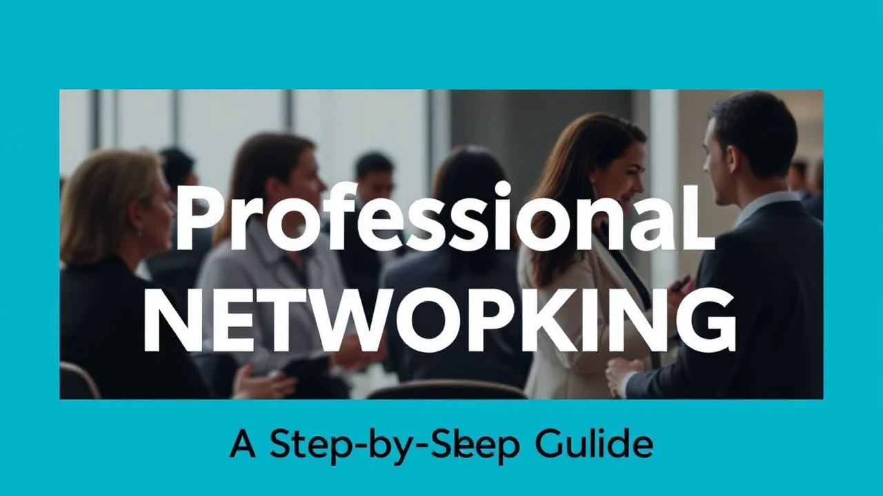 Mastering the Art of Professional Networking: A Step-by-Step Guide