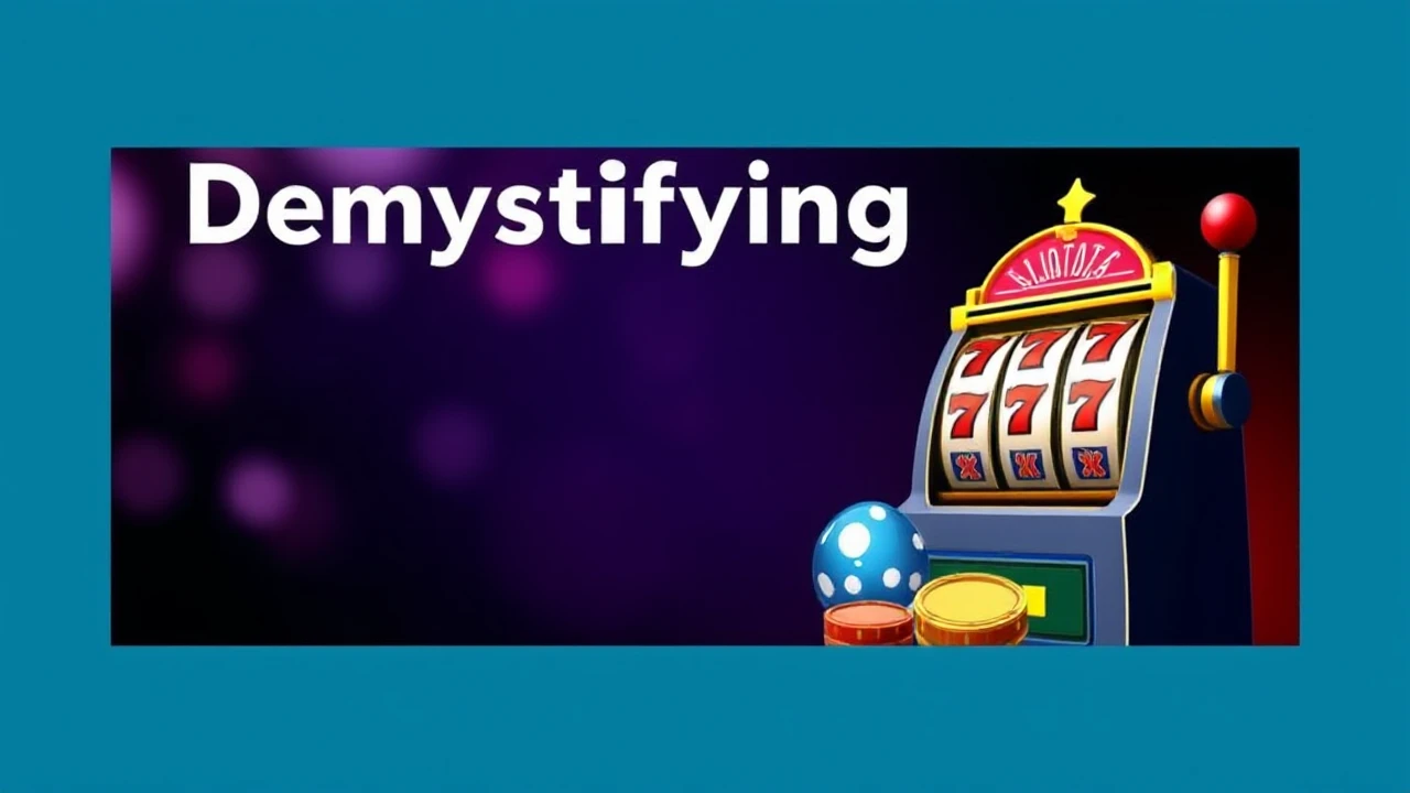 Demystifying Online Casino Slots: Separating Fact from Fiction