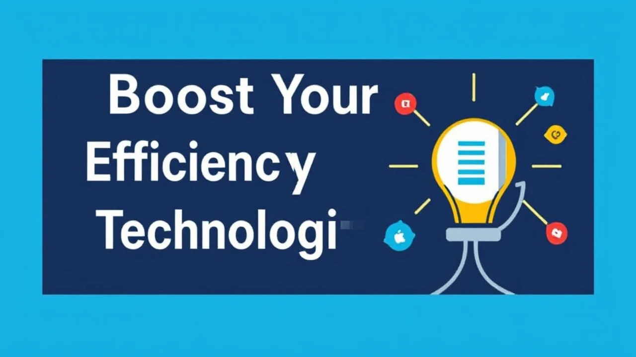Boost Your Efficiency with These 10 Technological Hacks