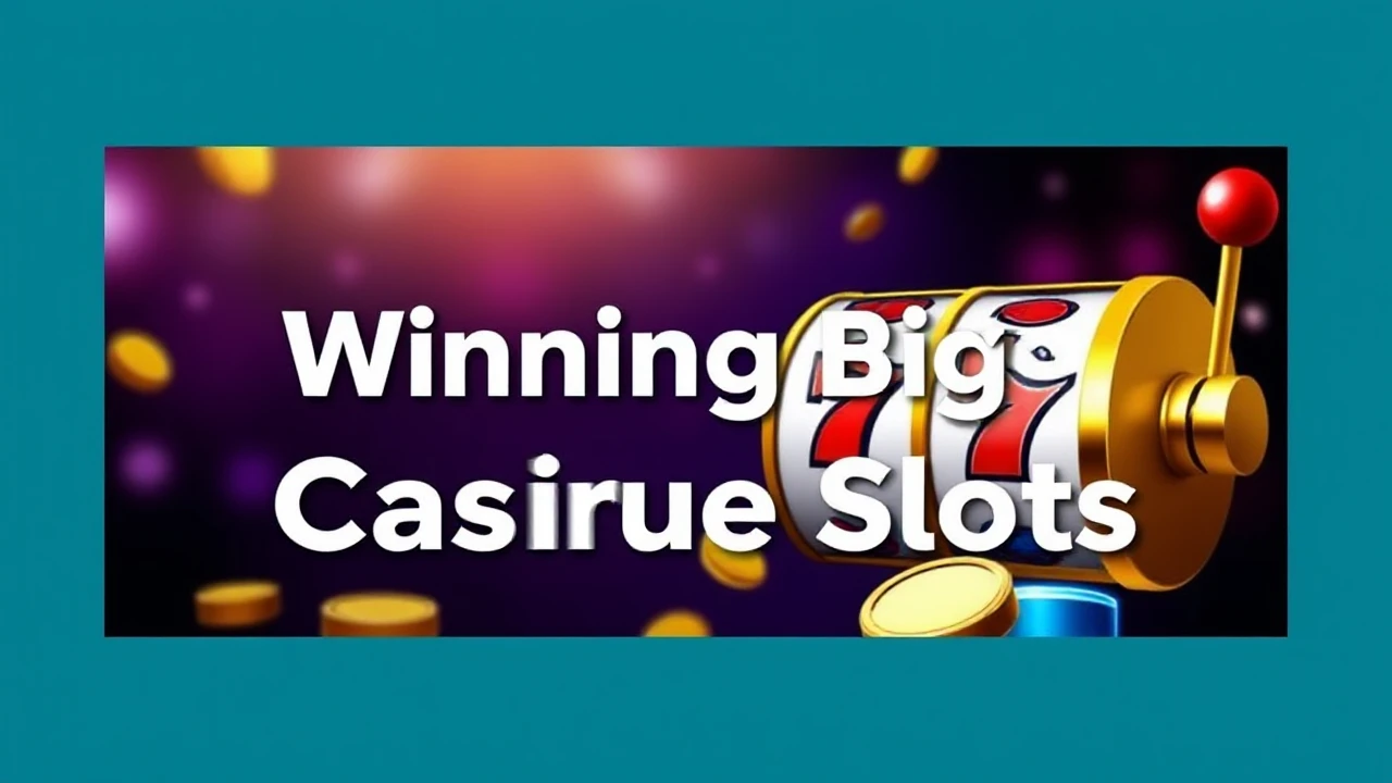 Tips and Tricks for Winning Big at Casino Slots