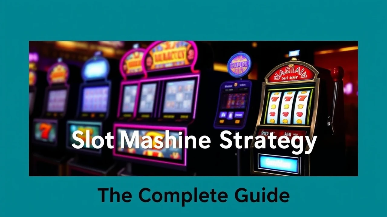 Unlocking the Secrets of Slot Machine Strategy: The Complete Guide