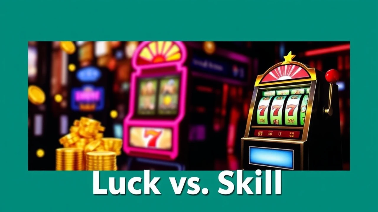 Luck vs. Skill: Unraveling the Controversy on Winning at Casino Slots