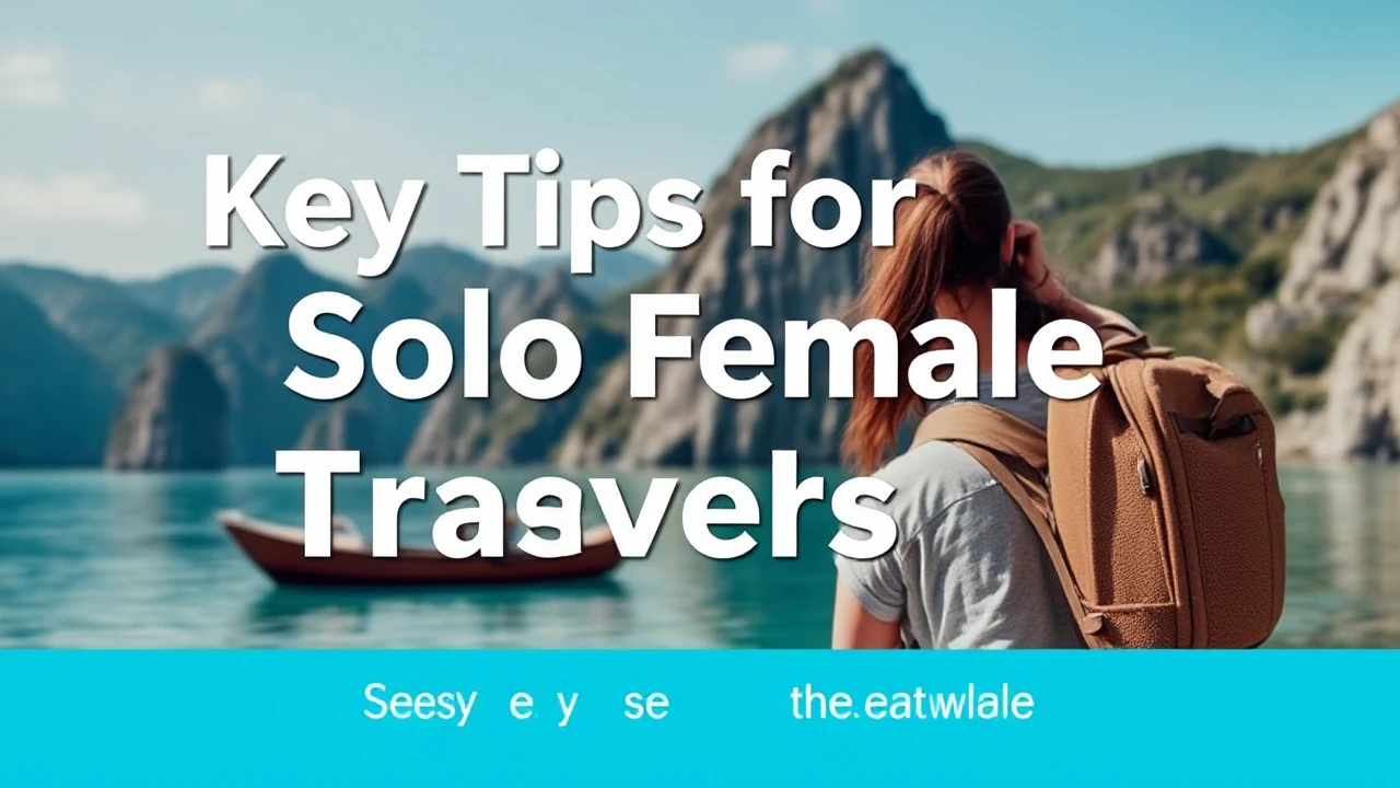 Key Tips for Solo Female Travelers: Staying Safe and Empowerment