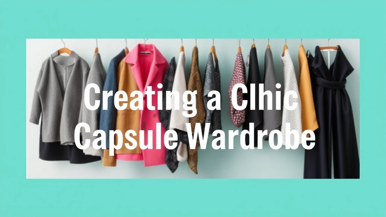 A Comprehensive Tutorial on Creating a Chic Capsule Wardrobe