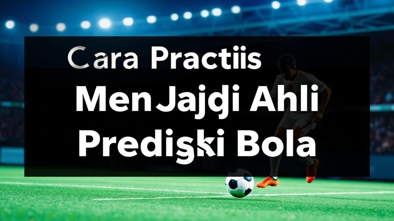 Cara Praktis Menjadi Ahli Prediksi Bola