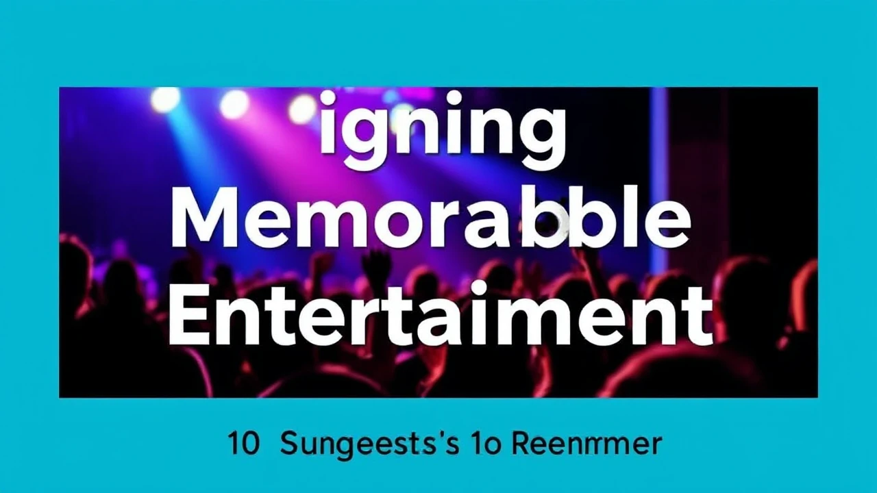 Designing Memorable Entertainment Experience: 10 Suggestions to Remember