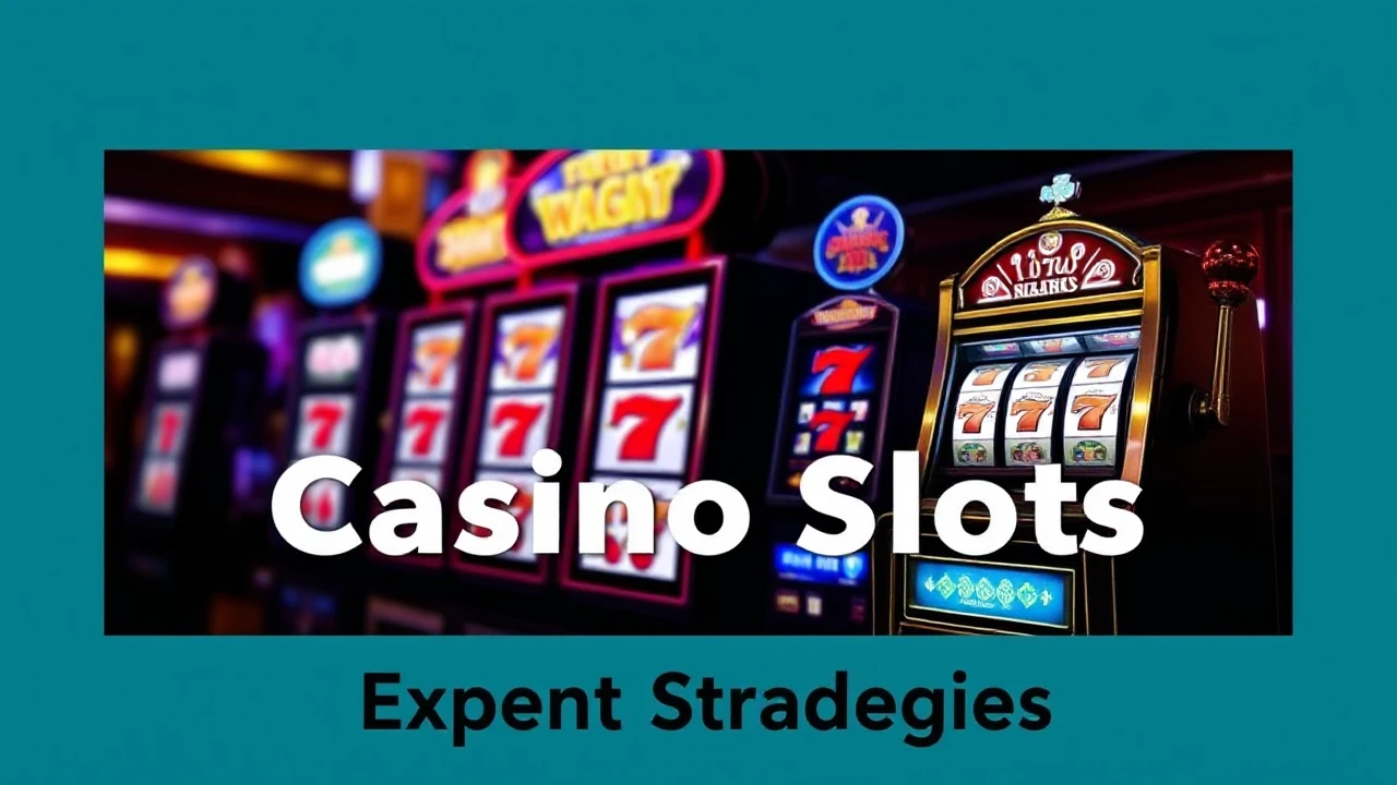 Becoming a Pro at Casino Slots: Expert Strategies