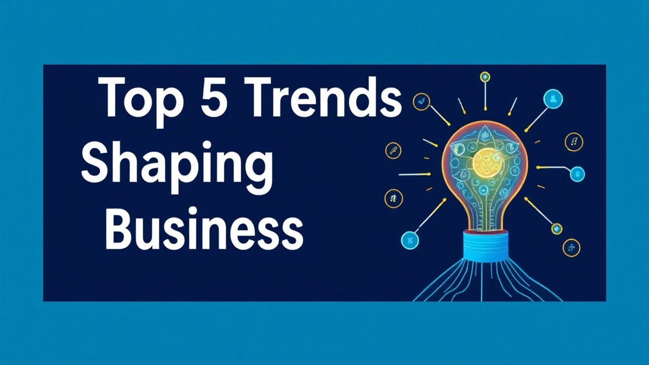 Delving into the Top 5 Trends Shaping the Future of Business Innovation