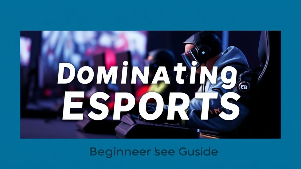 Dominating Esports: A Beginner's Guide to Conquering the Game