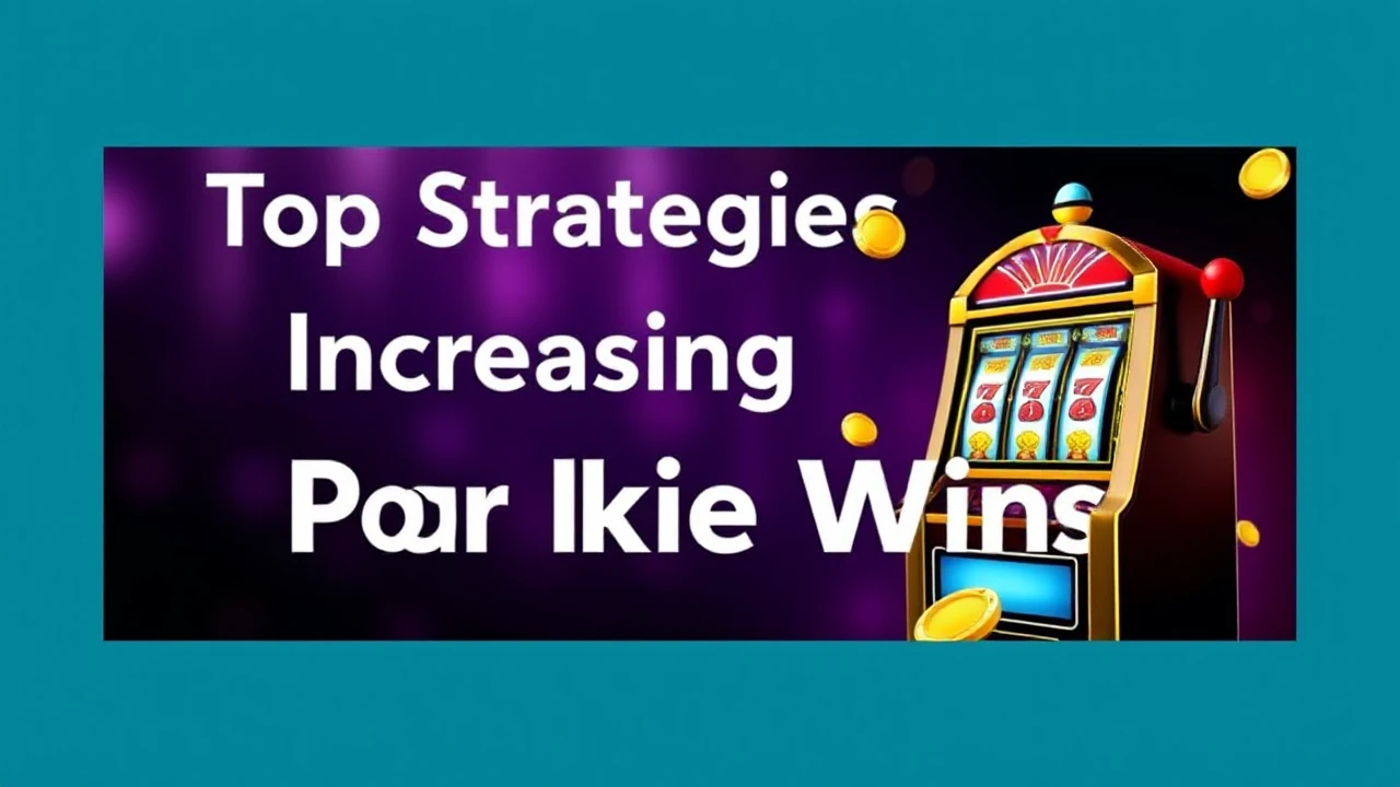 Top Strategies to Increasing Your Pokie Wins