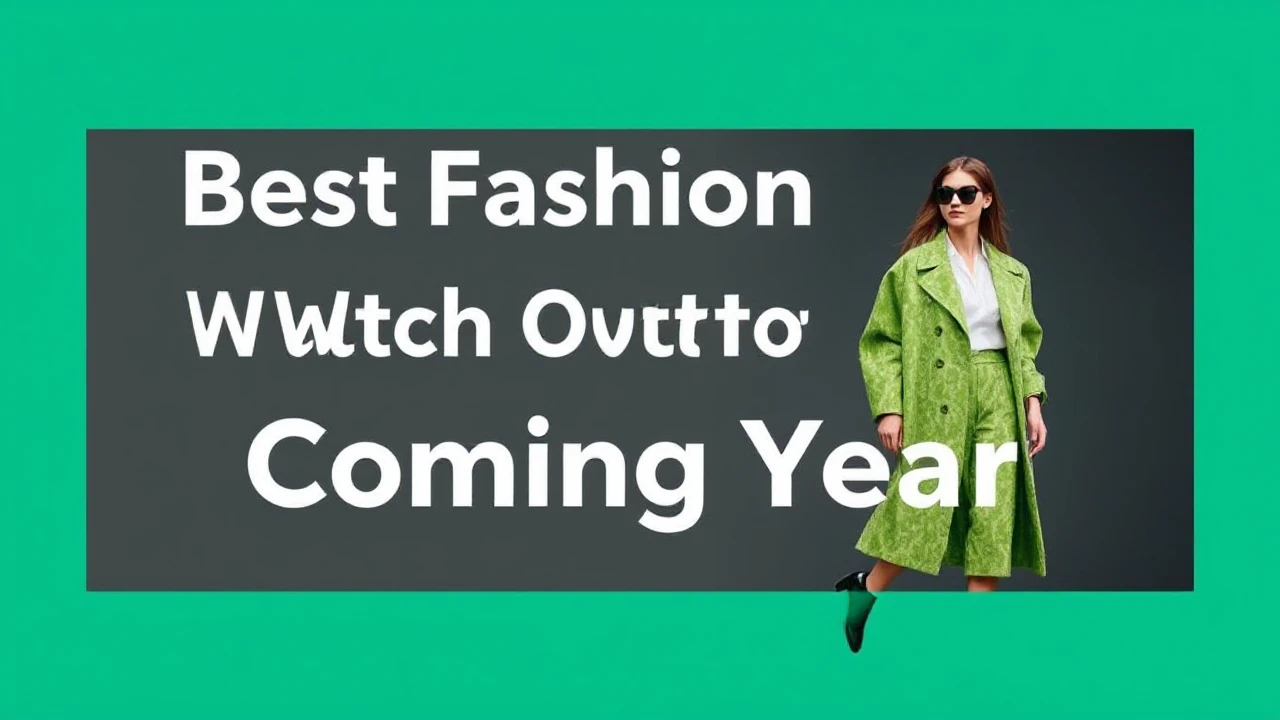 Best Fashion Trends to Watch Out for in the Coming Year