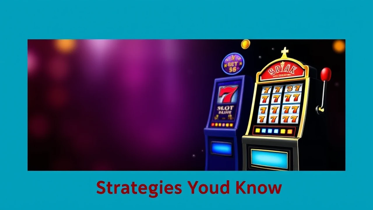 Your Go-To Manual to Boosting Wins on Slots: Strategies You Should Know