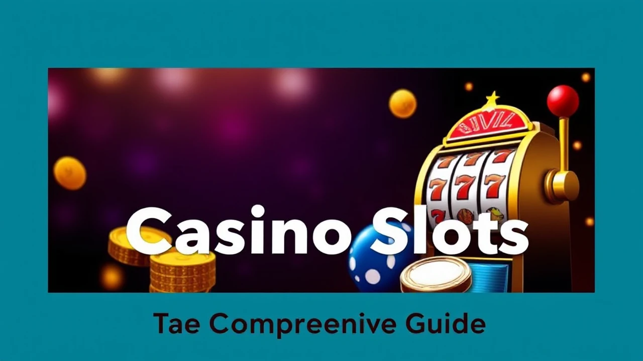 Mastering Casino Slots: The Comprehensive Guide